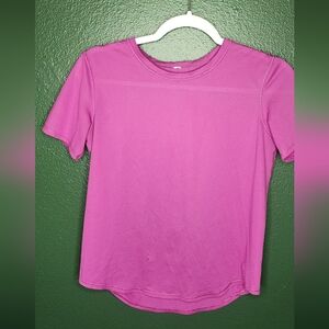 lululemon athletica Vibrant Pink Short Sleeve Tee